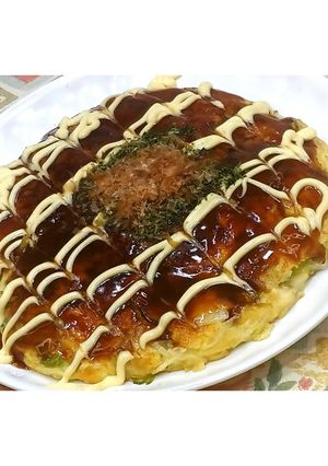 はんぺんと山芋のふんわりお好み焼き★動画-レシピのメイン写真