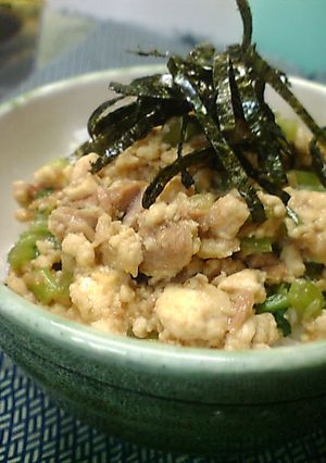 止まらないっ！豆腐とツナのそぼろ丼-レシピのメイン写真