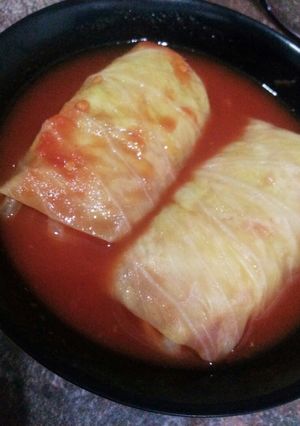 ずぼら過ぎるトマトロールキャベツ-レシピのメイン写真