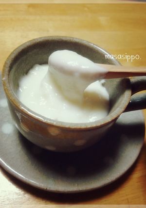 レンジで1分30秒♪ぷるぷるホットミルク-レシピのメイン写真