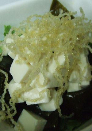 ♪中華風豆腐サラダ♪-レシピのメイン写真