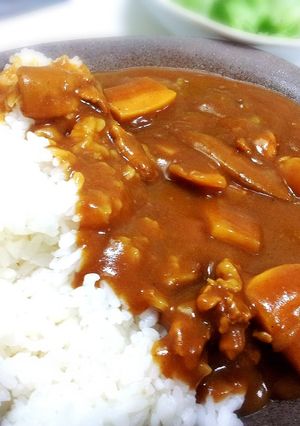 お父さんの思い出のたけのこ入りカレー-レシピのメイン写真