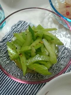 やみつき☆セロリのマリネ-レシピのメイン写真