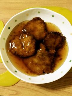 ポークカツレツのとろ〜り♫あんかけ-レシピのメイン写真