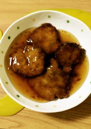 ポークカツレツのとろ〜り♫あんかけ-レシピのメイン写真