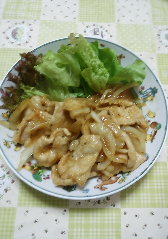タモさん風しょうが焼き-レシピのメイン写真