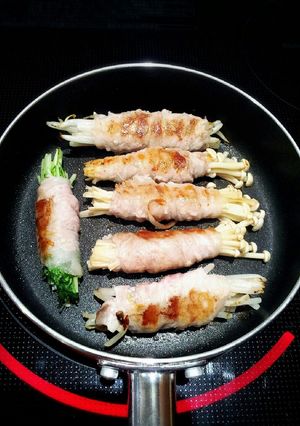 豚バラスライスの巻きしゃぶしゃぶ-レシピのメイン写真