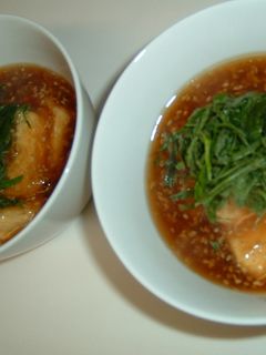 揚げだし豆腐のごまあん-レシピのメイン写真