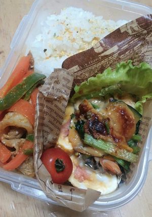 ☆豚肉カレー・かぼちゃ味噌マヨ☆0417-レシピのメイン写真