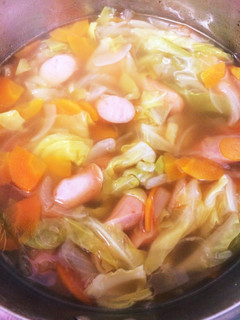 食べる野菜スープ*コンソメ味*-レシピのメイン写真