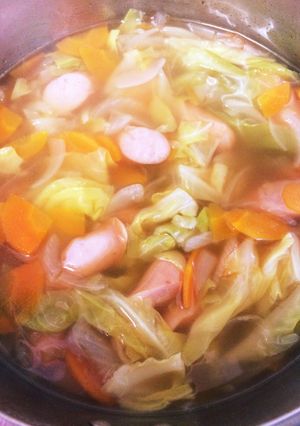 食べる野菜スープ＊コンソメ味＊-レシピのメイン写真