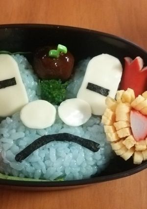 キャラ弁ポケモンケロマツ園弁当-レシピのメイン写真