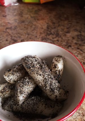 手軽なオヤツ☆韓国トックの胡麻蜂蜜和え-レシピのメイン写真