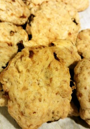 簡単 バナナとレーズンのさくさくクッキー-レシピのメイン写真