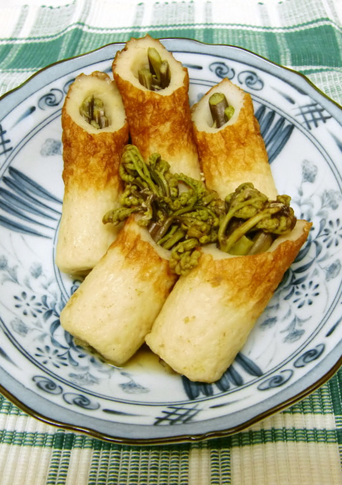 わらびとちくわの煮物-レシピのメイン写真