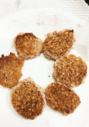 離乳食 オートミールでいちごミルクおやき-レシピのメイン写真