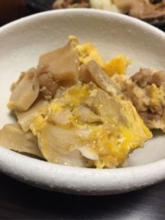 母の味*春メニュー筍の卵とじ-レシピのメイン写真