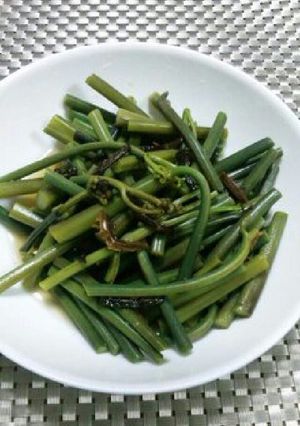 わらびのあなんたん醤油あえ-レシピのメイン写真