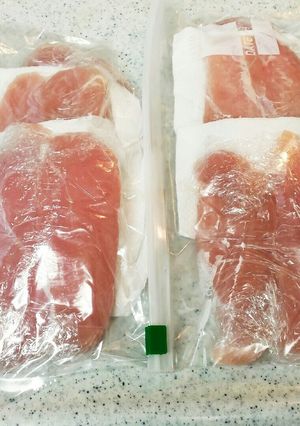 ササミの冷凍保存-レシピのメイン写真