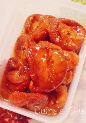 ドライ無花果(イチジク)の白ワイン煮-レシピのメイン写真