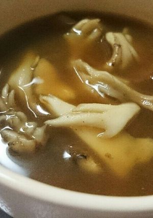 ダイエット朝食！舞茸のカレースープ-レシピのメイン写真