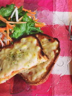 朝食に♡クロックムッシュ風トースト-レシピのメイン写真