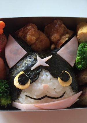 キャラ弁★妖怪ウォッチ★フユニャン-レシピのメイン写真