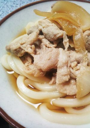 ☆生姜焼き☆さっぱりうどん-レシピのメイン写真