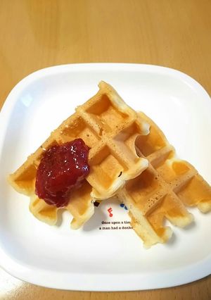 卵なし！バターなし！超簡単ワッフル♪-レシピのメイン写真
