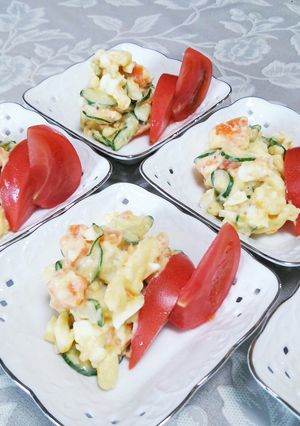 時短！ポテトマカロニサラダ-レシピのメイン写真