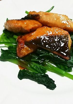 鮭の甘酢ダレ♪-レシピのメイン写真