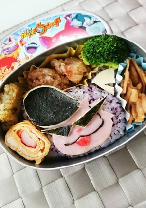 お弁当☆妖怪ウオッチ ワルニャン-レシピのメイン写真