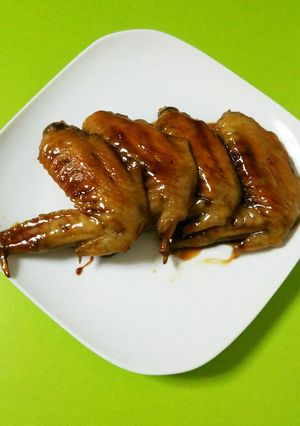 ずぼら飯＊鶏手羽の照り焼き-レシピのメイン写真