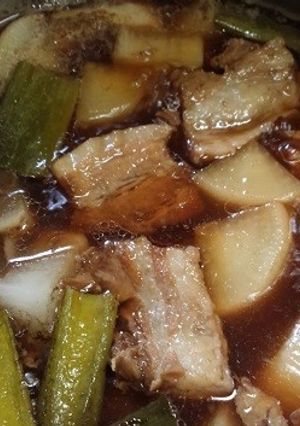 圧力鍋で豚角煮(ラフテー)-レシピのメイン写真