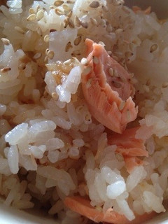 家の食材で☆簡単シャケご飯-レシピのメイン写真