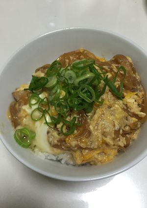 簡単めんつゆ卵丼-レシピのメイン写真