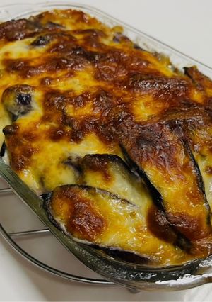 茄子の挟みオーブン焼き-レシピのメイン写真