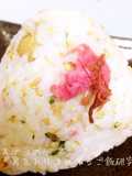 お花見に♡桜の花のおにぎり
