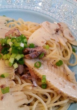 さんま缶でアンチョビもどきのパスタ-レシピのメイン写真