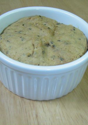 レンジで簡単☆黒ごまきなこ蒸しパン-レシピのメイン写真