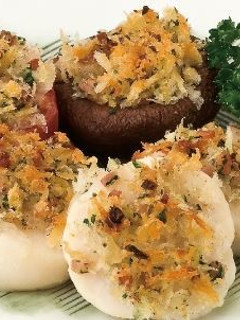 ほたてと野菜のパン粉焼き-レシピのメイン写真