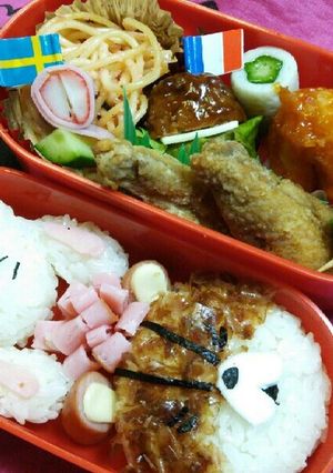 アキラ先輩・キャラ弁-レシピのメイン写真