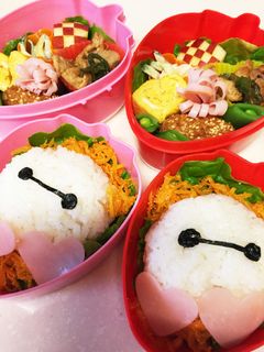簡単♡ベイマックスキャラ弁♡-レシピのメイン写真
