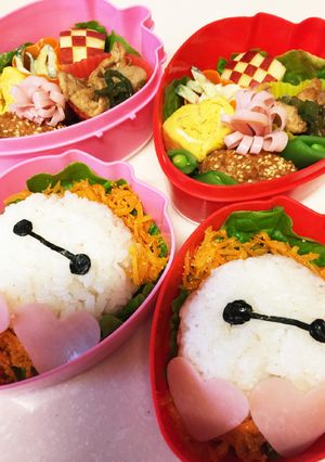 簡単♡ベイマックスキャラ弁♡-レシピのメイン写真