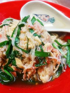 ニラ入り☆かに玉風煮もの-レシピのメイン写真