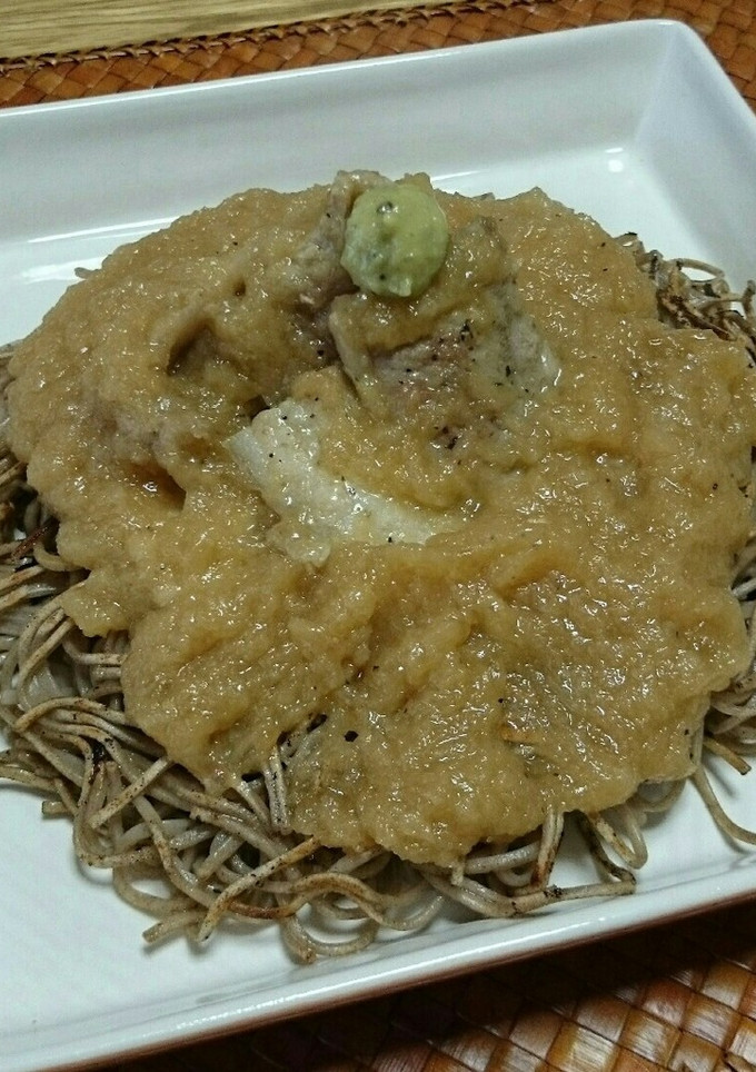 ～＊おろしソースのあんかけ焼き蕎麦＊～-レシピのメイン写真