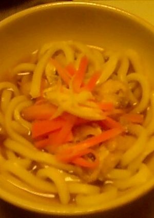 冬至のための柚子うどん-レシピのメイン写真