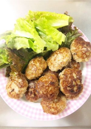 しっとりやわらかお弁当ハンバーグ-レシピのメイン写真