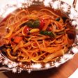 麺張り付き防止☆ミニトマトナポリタン
