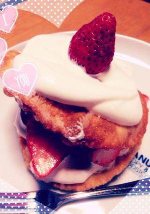 いちごのミルフィーユ-レシピのメイン写真